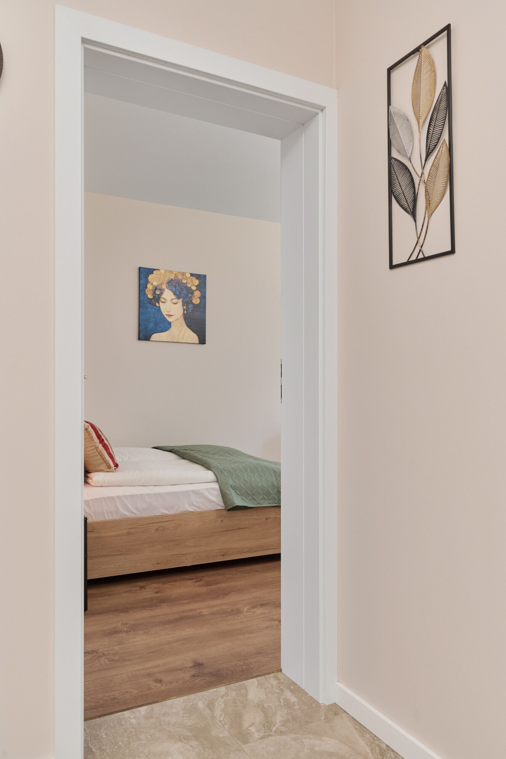 1 habitación y ropa de cama 