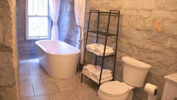 Hair dryer, soap, shampoo