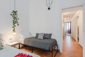 1 bedroom, iron/ironing board, Internet, bed sheets