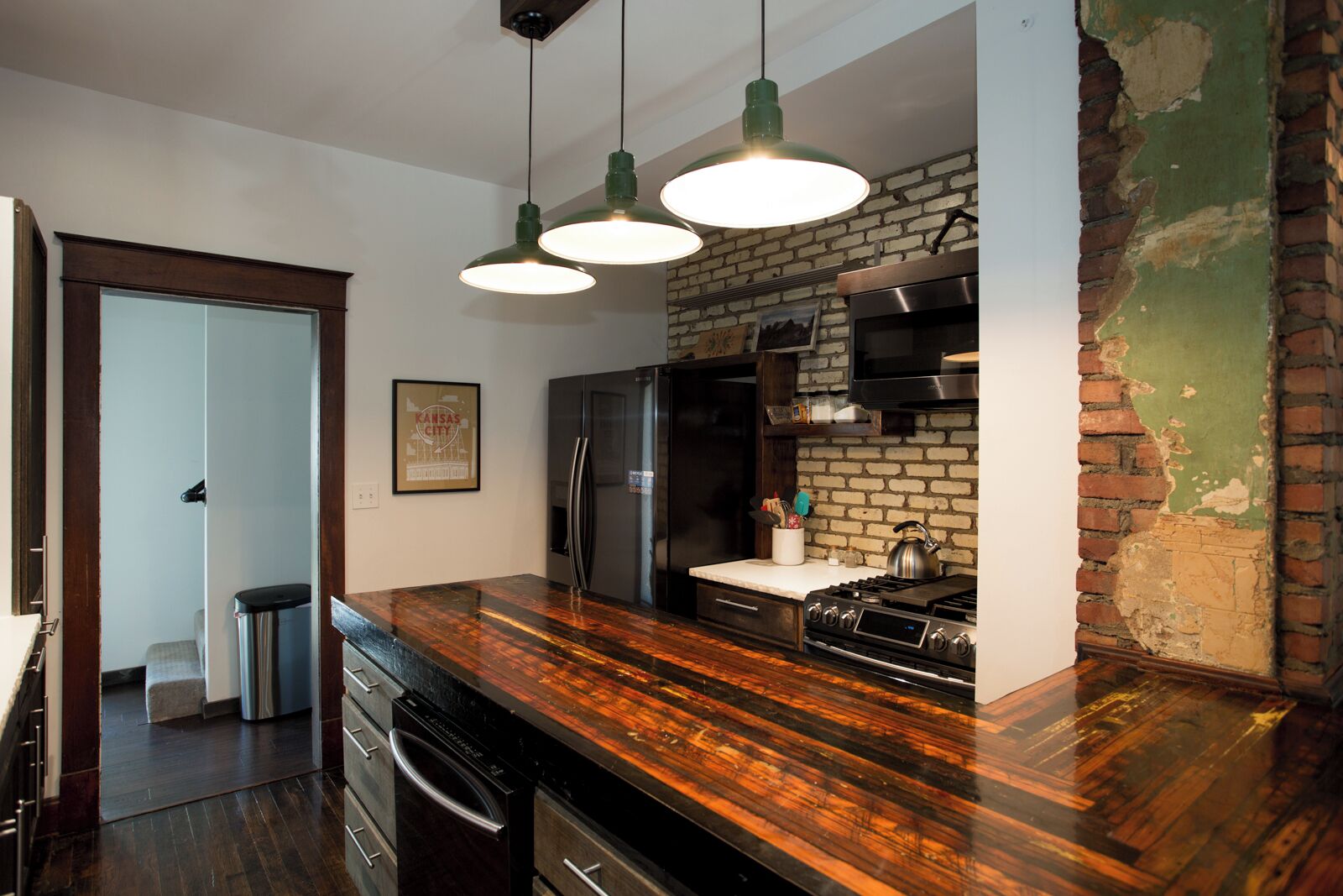 Beautiful, completely renovated century old home blocks from Kansas City Plaza. 