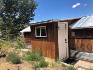 Exterior detail - Newly Restored Vintage Cabin near Bryce, Grand Staircase. Great views! (Henrieville)