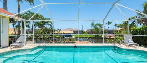 Beheizter Pool