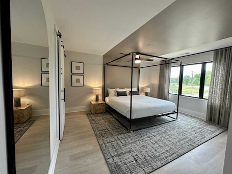 4 habitaciones y ropa de cama de alta calidad