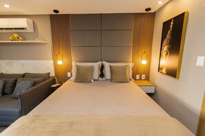 Basic Apartment | Individually decorated, individually furnished, iron/ironing board - Unity Cabo Branco (João Pessoa)