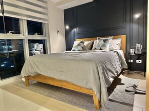 1 slaapkamer, beddengoed