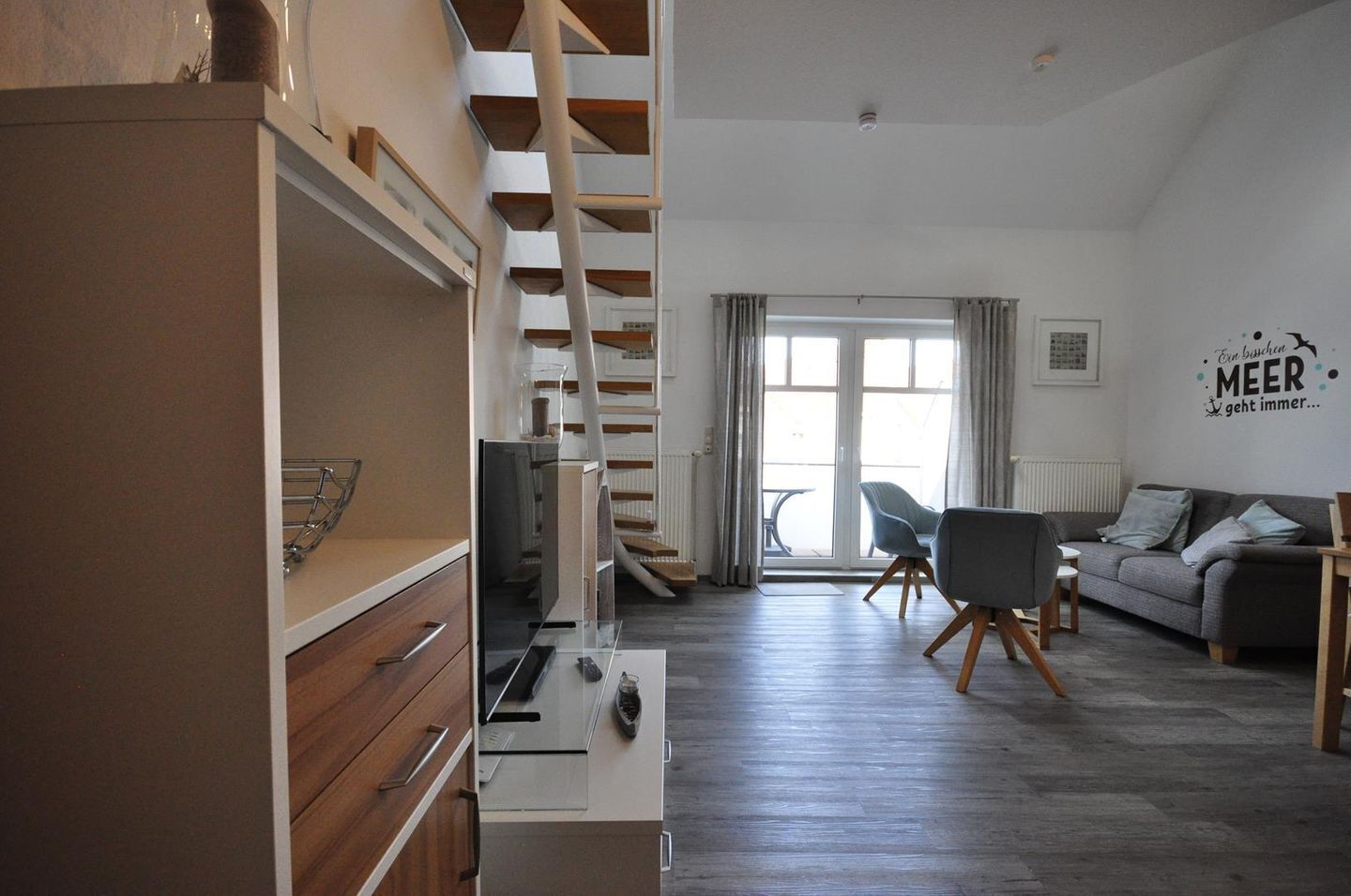 TV, DVD player, stereo