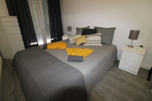 1 bedroom, iron/ironing board, free WiFi, bed sheets