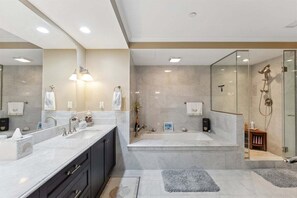 Een douche, een haardroger