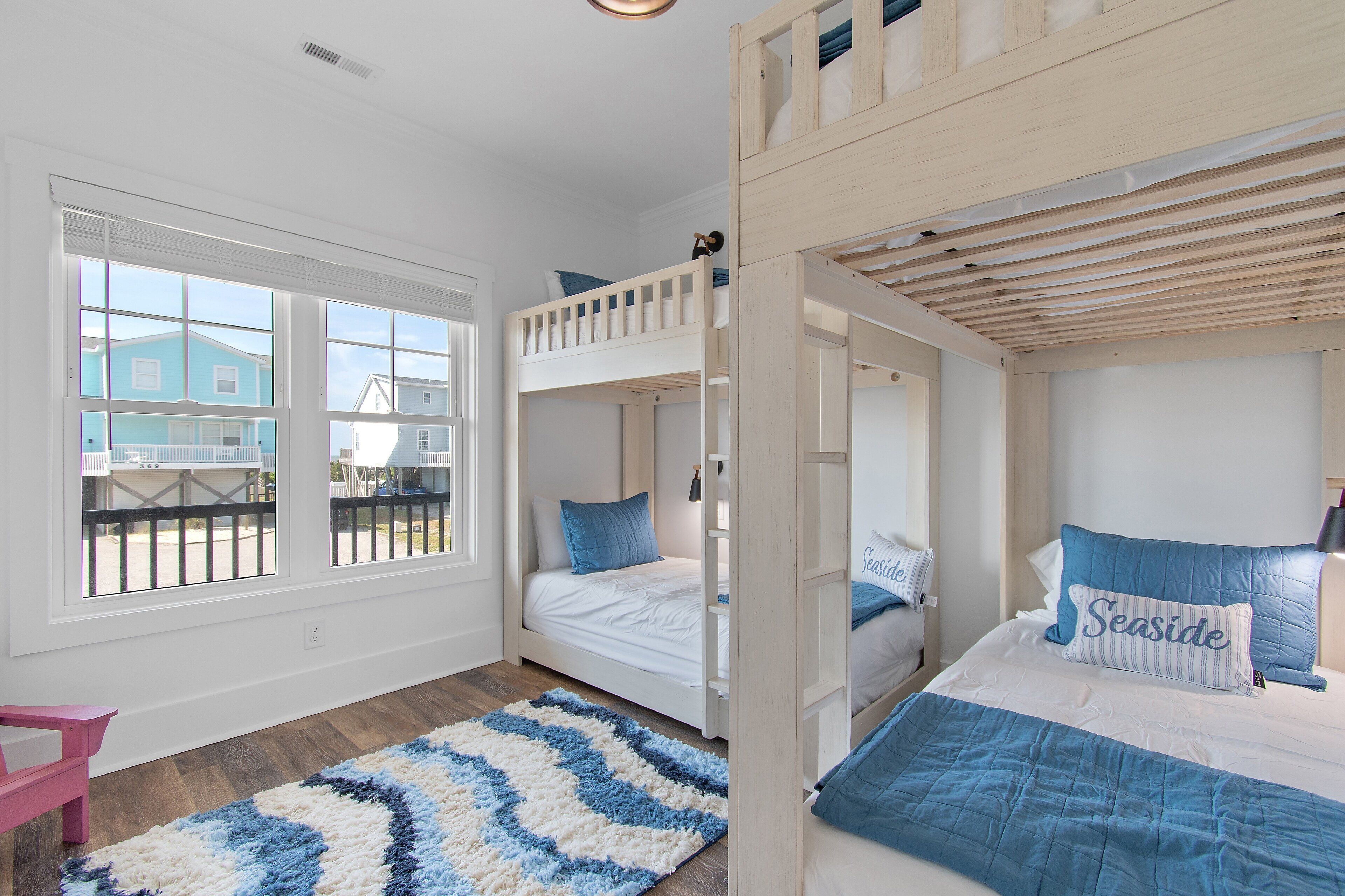 Carolina Blue Skies is 2nd Row, Steps to the Beach, Ocean Views and New Construction