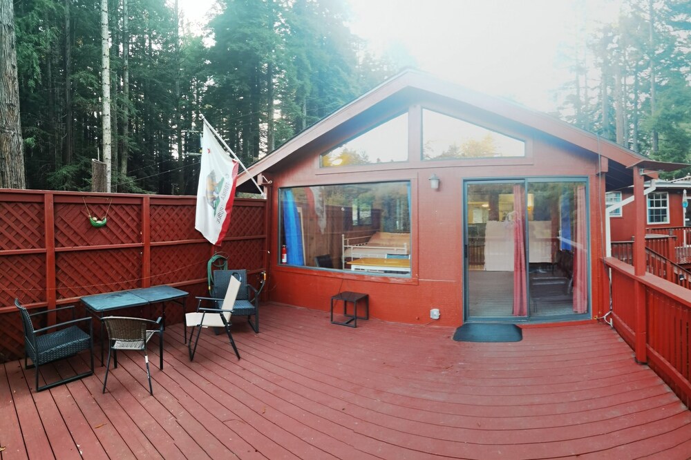 Self Check-In, Towering Redwoods, River Access