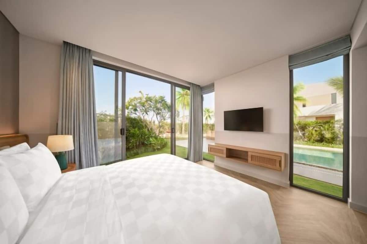 2 bedrooms, in-room safe, soundproofing, free WiFi