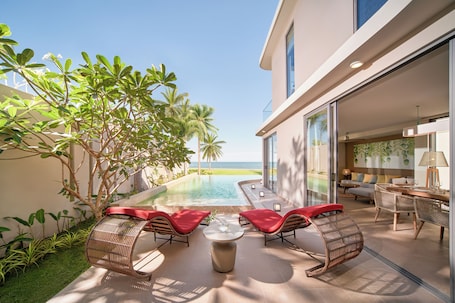 Vista a la playa o al mar. IXORA Ho Tram By Fusion