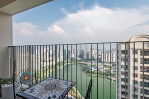 Balcony view - Luxury Apartment Dcapital Tran Duy Hung (Hanoi)