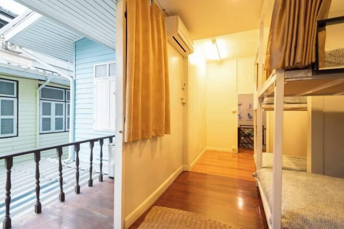 Blackout curtains, iron/ironing board, free WiFi, bed sheets