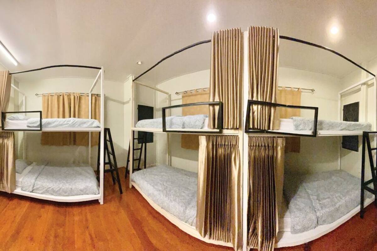 Blackout curtains, iron/ironing board (on request), free WiFi