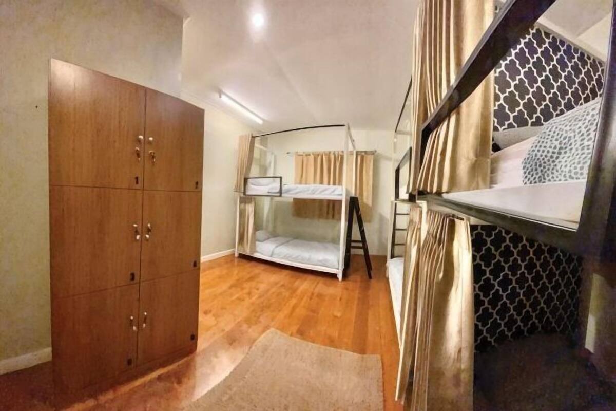 Blackout curtains, iron/ironing board (on request), free WiFi