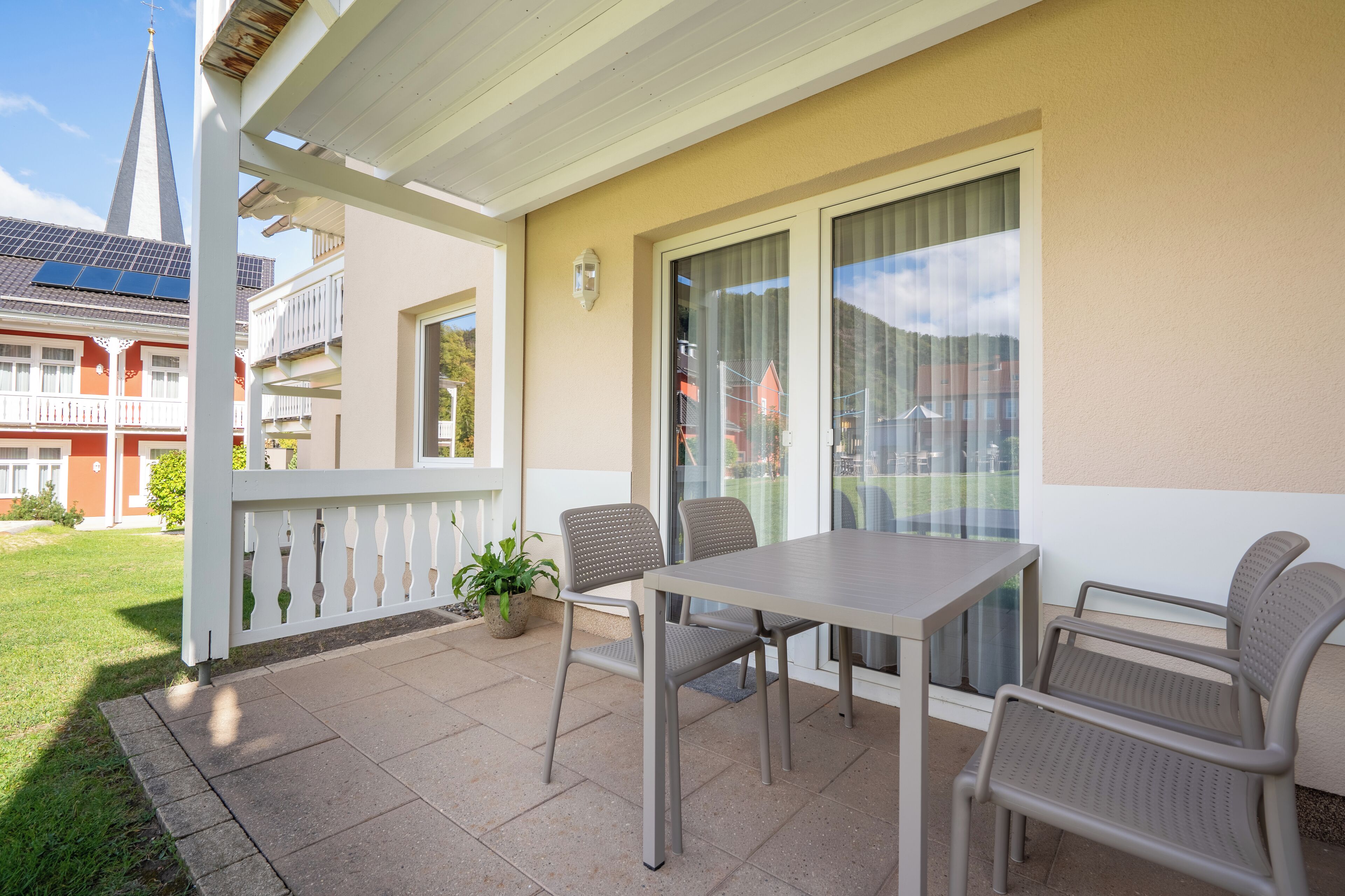 Condo, 1 giường cỡ queen và sofa giường, không hút thuốc, sân hiên | Hiên