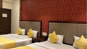 Superior Quadruple Room, 2 Double Beds | Free WiFi - Hotel Shrimad (Ahmedabad)