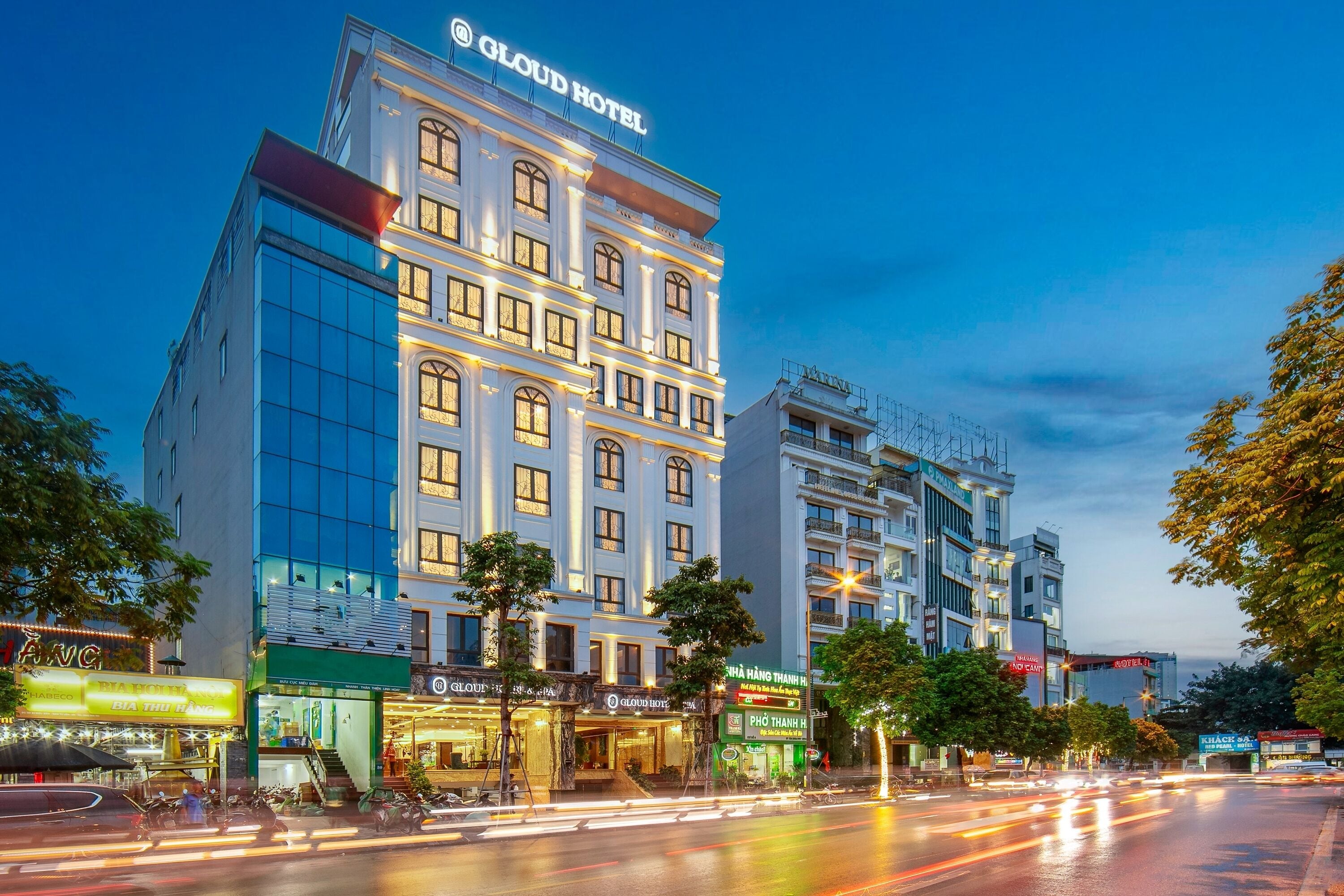 Fachada de la propiedad