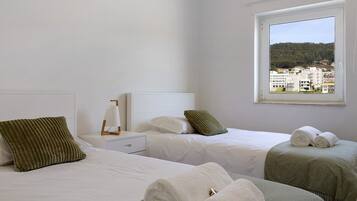 2 makuuhuonetta, ilmainen Wi-Fi, vuodevaatteet