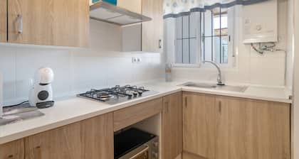 Casa de vacaciones 'Casa Rocio' con piscina privada, Wi-Fi y aire acondicionado