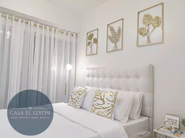 1 bedroom, iron/ironing board, free WiFi, bed sheets - Inspiria Fully-Furnished Studio Unit with Balcony (Davao City)