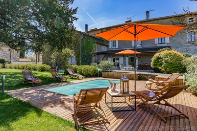 Charming 18th Century House • Private Pool • Sleeps 12 • Near Toulouse