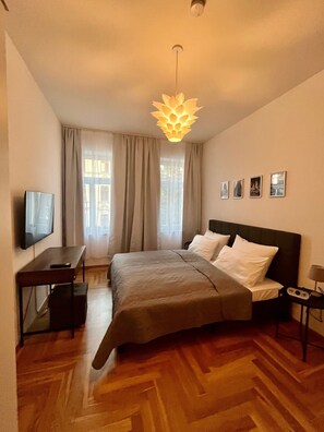 1 Schlafzimmer, Bügeleisen/Bügelbrett, Reisekinderbett, kostenloses WLAN