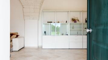 Villa | Living area | 35-inch TV with digital channels