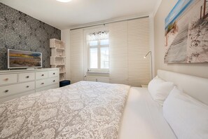 1 Schlafzimmer, Reisekinderbett, kostenloses WLAN, Bettwäsche