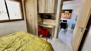 Economy Duplex | 2 bedrooms, in-room safe, soundproofing, iron/ironing board