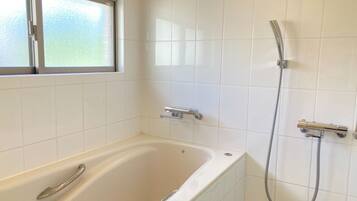 Hair dryer, towels