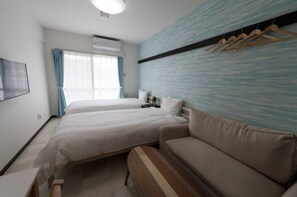 1 bedroom, desk, free WiFi, bed sheets