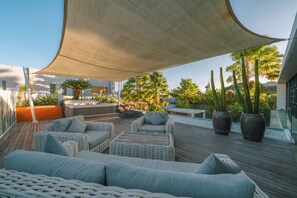 Terrasse sur le toit