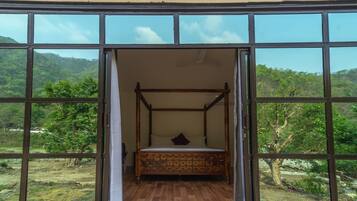 Luxury Double Room, Mountain View | Egyptian cotton sheets, premium bedding, down duvets