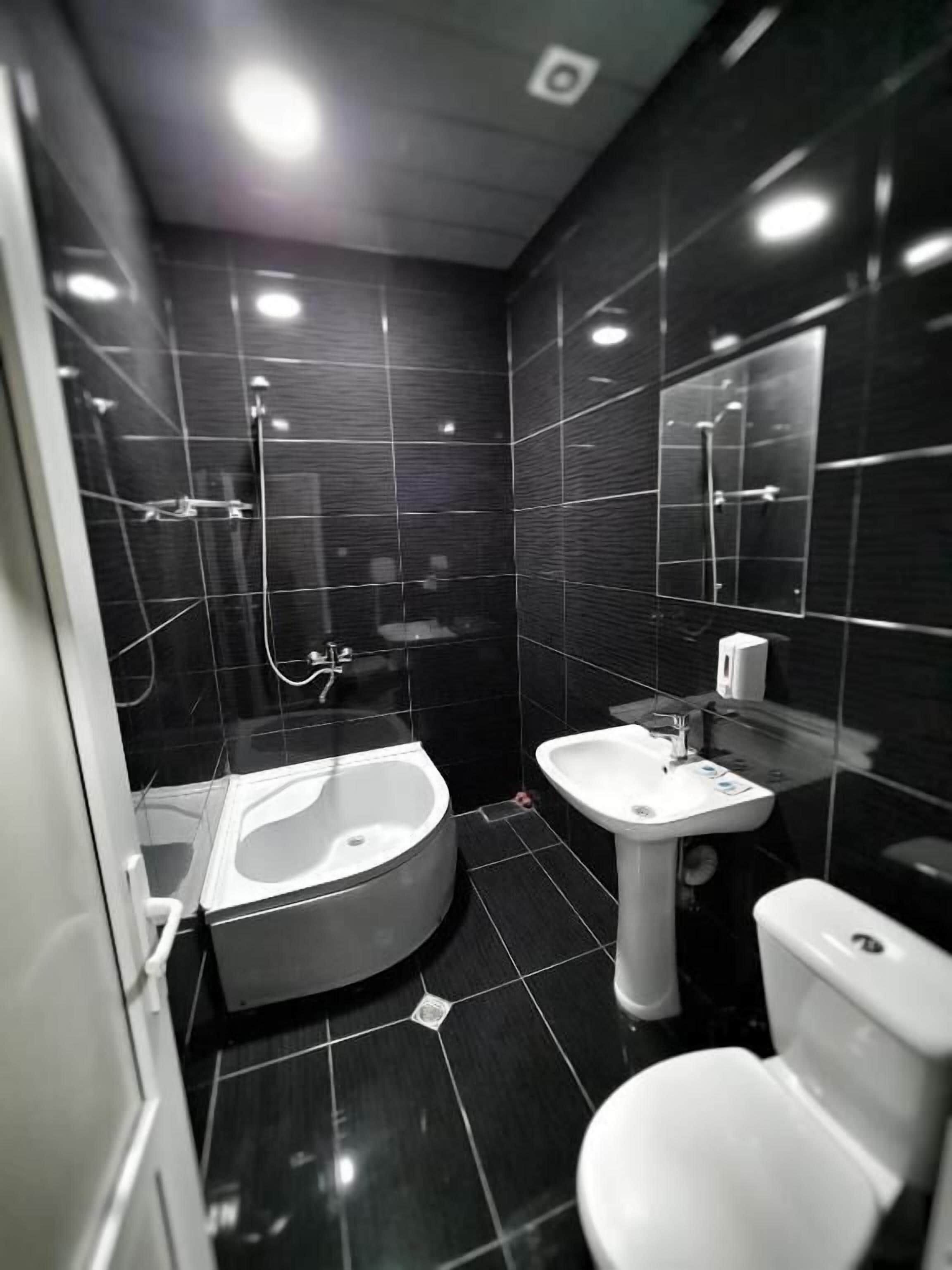 Bathroom | Hair dryer, slippers