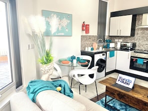 Superior Apartment | Living area | Smart TV