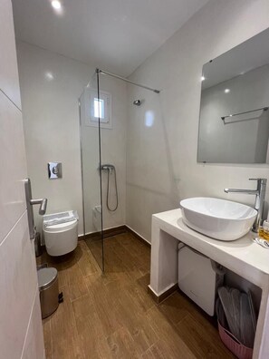 Apartment | Bathroom - Amazing Mykonian Apt in Ano Mera (Mykonos)
