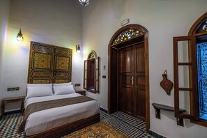Comfort Room, Courtyard View | 1 bedroom, soundproofing, free WiFi, bed sheets - Le Cèdre d'Argent (Fes)