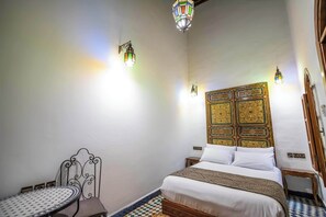 Comfort Room, Courtyard View | 1 bedroom, soundproofing, free WiFi, bed sheets - Le Cèdre d'Argent (Fes)