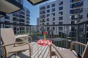 Terrace/patio - Madalińskiego 5 | Functional Studio | Parking (Wroclaw)