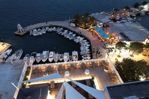 Vue depuis l’hébergement