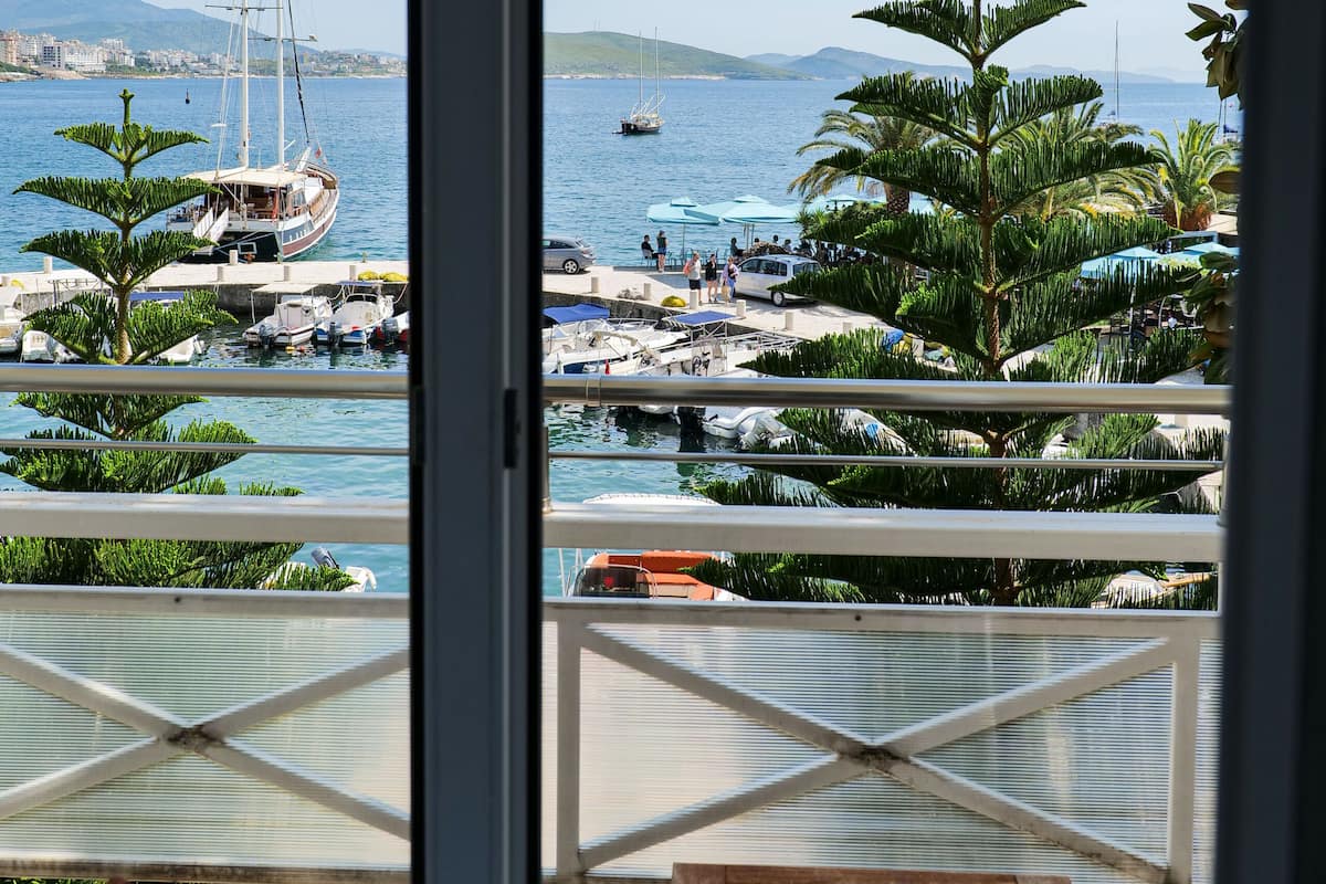 Double or Twin Room, Sea View | Balcony