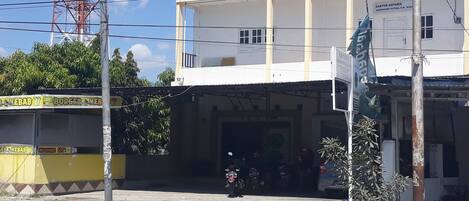 Façade de l’hébergement