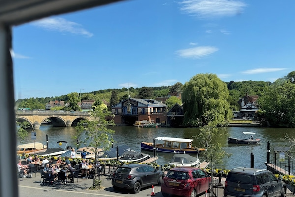 Blick von der Unterkunft