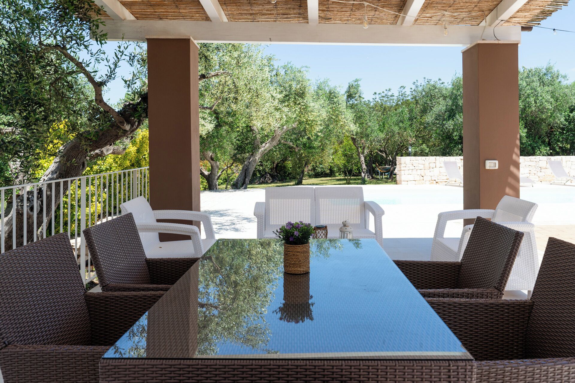 Seasonal outdoor pool