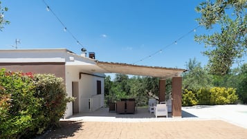 Piscina externa sazonal