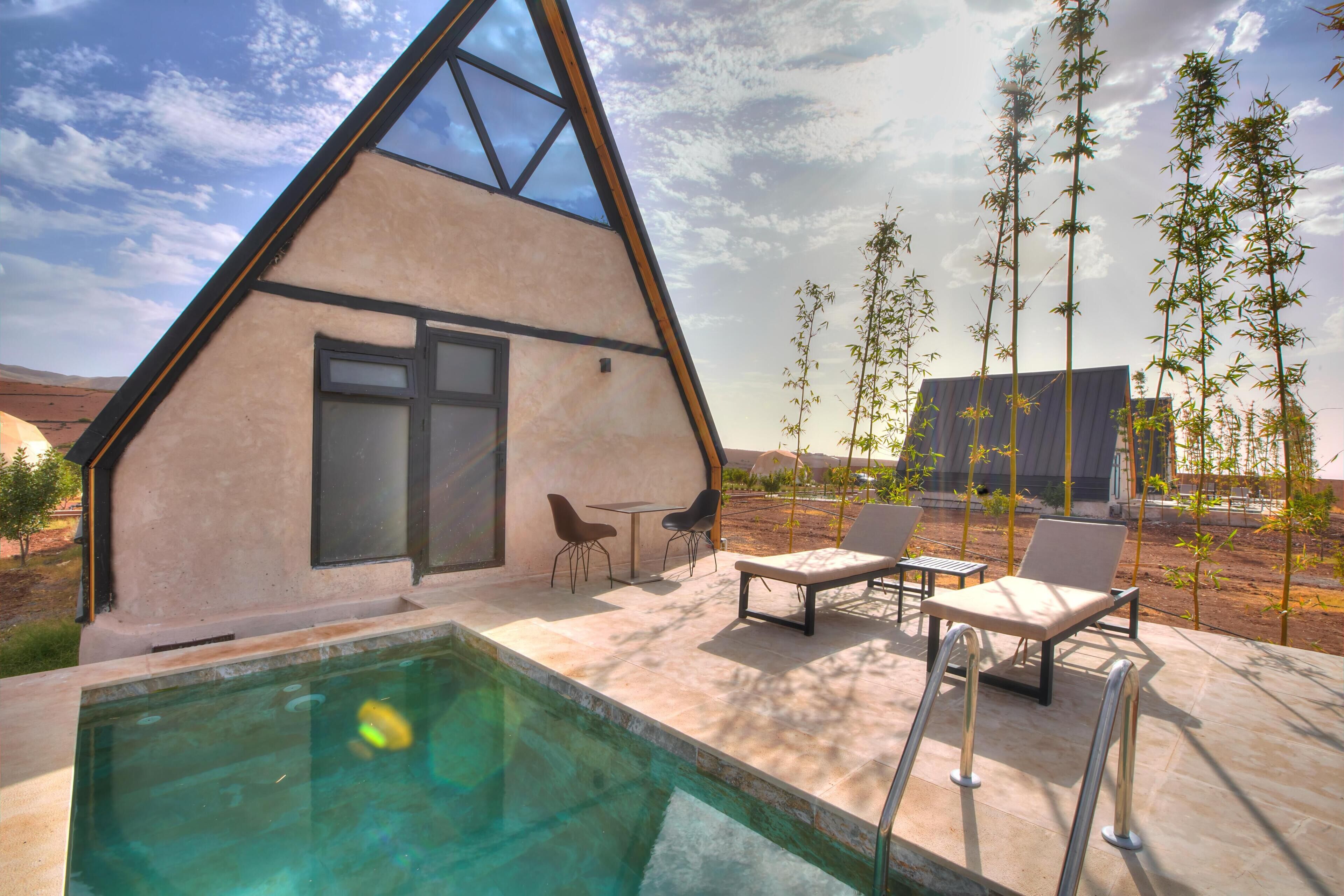 Familie chalet | Privézwembad