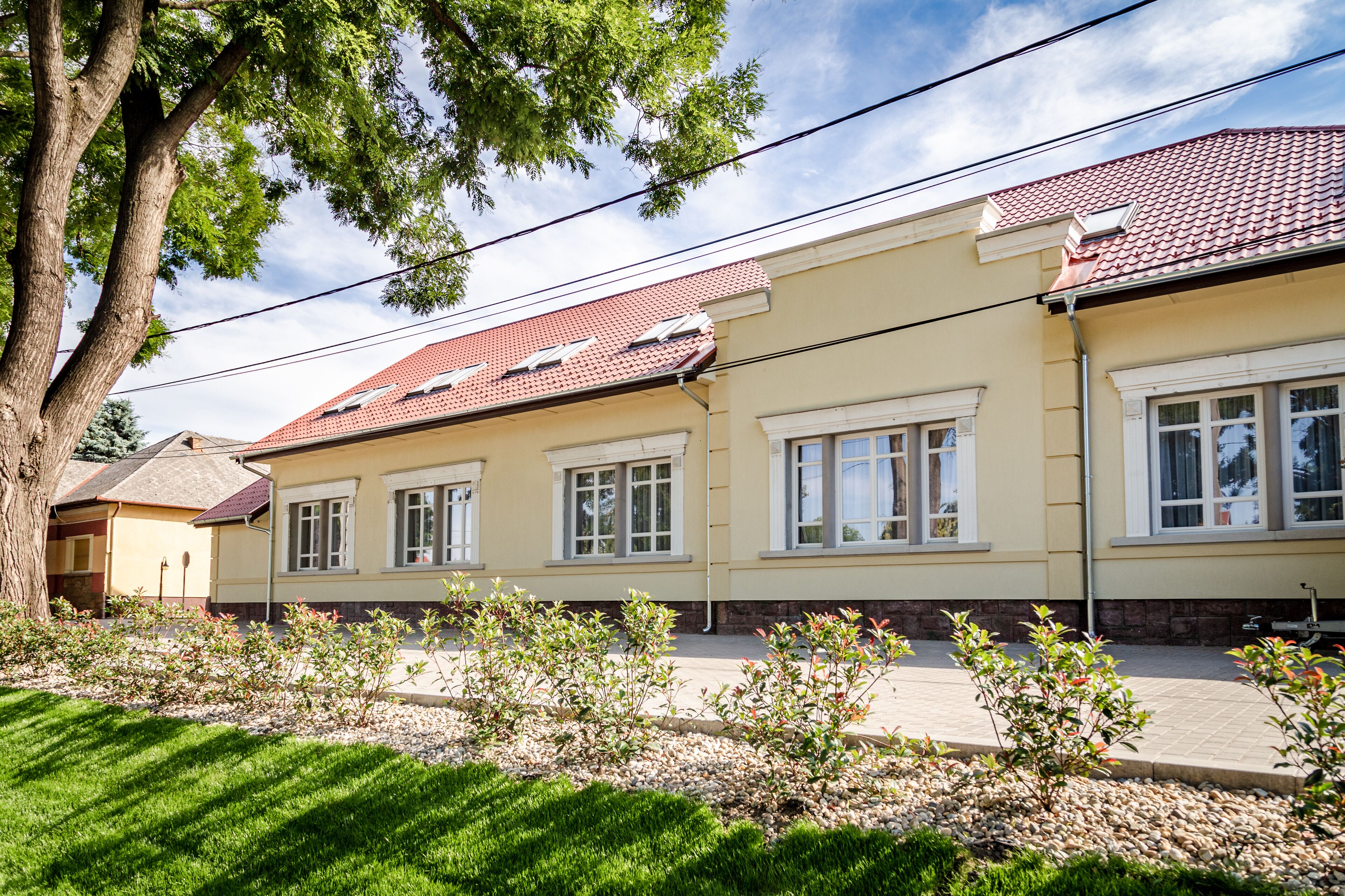 Façade de l’hébergement