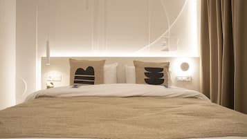 1 habitación, tabla de planchar con plancha, wifi y ropa de cama